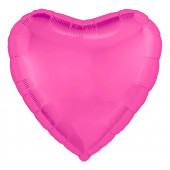 Шар (30''/76 см) Сердце, Розовый пион, 1 шт. в упак. 