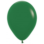 Шар (5''/13 см) Темно-зеленый (032), пастель, 100 шт.