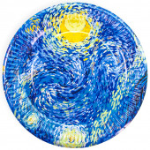 Тарелки (9''/23 см) Звездная ночь, Синий, 6 шт.