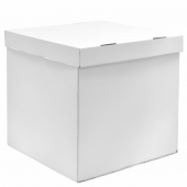Коробка для воздушных шаров Белый, 60*60*60 см, 1 шт.