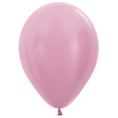 Шар (5''/13 см) Розовый (409), перламутр, 100 шт.