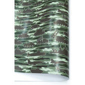 Упаковочная бумага (0,7*1 м) Военная техника, Камуфляж, 10 шт.