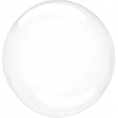 Шар (9''/23 см) Мини-сфера 3d, Deco Bubble, Прозрачный, Кристалл, 10 шт. в упак. 