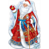 Плакат Дед Мороз, 90*60 см, 1 шт.