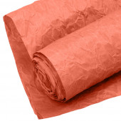 Упаковочная жатая бумага (0,7*5 м) Эколюкс, Персиковый, 1 шт.