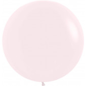 Шар (36''/91 см) Макарунс, Нежно-розовый (609), пастель, 2 шт.