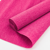 Упаковочная гофрированная бумага (0,5*2,5 м) Розовый персик, 1 шт.