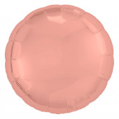 Шар (18''/46 см) Круг, Розовый коралл, 1 шт. 