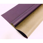 Упаковочная бумага, Крафт 40гр (0,7*10 м) Верже, Сиреневый, 1 шт.