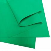Фоамиран 1 мм (0,6*0,7 м) Ярко-зеленый, 10 шт.