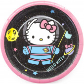 Тарелки (7''/18 см) Hello Kitty, С Днем Рождения!, 6 шт.
