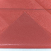 Упаковочная бумага, Тишью (0,5*0,65 м) Красный, 10 шт.