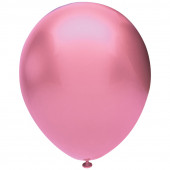 Шар (5''/13 см) Розовый (908), металлик, 100 шт.