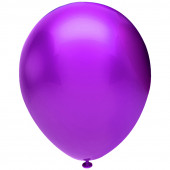 Шар (12''/30 см) Фиолетовый (910), металлик, 50 шт.