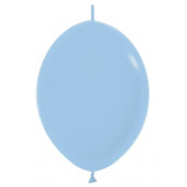 Линколун (6''/15 см) Светло-голубой (039), пастель, 100 шт.