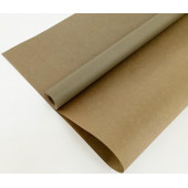 Упаковочная бумага, Крафт 40гр (0,7*10 м) Верже, Серый, 1 шт.
