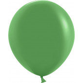 Шар (18''/46 см) Зеленый, пастель, 25 шт.