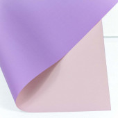 Упаковочная матовая пленка (0,4*0,45 м) Сиреневый/Розовый, 20 шт.