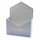 Набор коробок Конверт, Flowers, Сиреневый, 28*18*7 см, 2 шт.