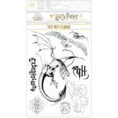 Наклейки-татуировки Гарри Поттер, набор №7, 11*20 см, 1 шт.