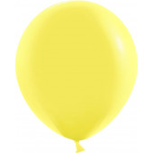 Шар (18''/46 см) Желтый, пастель, 25 шт.