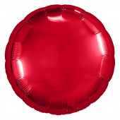 Набор шаров (9''/23 см) Мини-круг, Красный, 5 шт. в упак. 