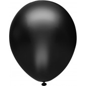 Шар (5''/13 см) Черный (907), металлик, 100 шт.