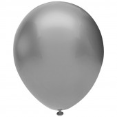 Шар (5''/13 см) Серебро (923), металлик, 100 шт.