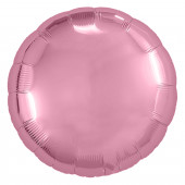 Набор шаров (9''/23 см) Мини-круг, Розовый, 5 шт. в упак. 