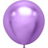 Шар (36''/91 см) Фиолетовый, хром, 1 шт.