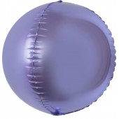 Шар (20''/51 см) Сфера 3D, Сиреневый, 1 шт. 