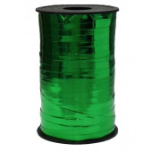Лента (0,5 см*250 м) Зеленый, Металлик, 1 шт.