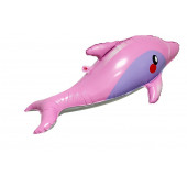 Шар (37''/94 см) Фигура, Дельфин, Розовый, 1 шт. 