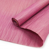 Упаковочная жатая бумага (0,7*5 м) Эколюкс, Ярко-розовый, 1 шт.