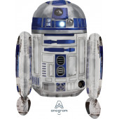Шар (25''/64 см) Фигура, Звездные войны, R2-D2, 1 шт. в упак. 