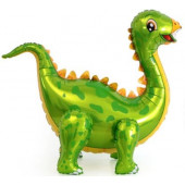 Шар (36''/91 см) Ходячая Фигура, Динозавр Стегозавр, Зеленый, 1 шт. в упак. 