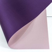 Упаковочная матовая пленка (0,4*0,45 м) Фиолетовый/Розовый, 20 шт.