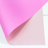 Упаковочная матовая пленка (0,4*0,45 м) Розовый/Ярко-розовый, 20 шт.
