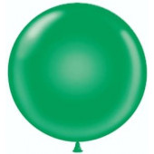 Шар (36''/91 см) Зеленый, пастель, 10 шт.