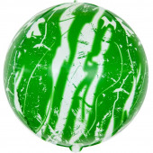 Шар (22''/56 см) Сфера 3D, Мрамор, Зеленый, Агат, 1 шт. 