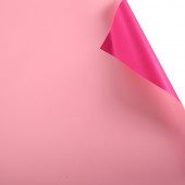 Упаковочная матовая пленка (0,6*10 м) Розовый/Фуше, 1 шт.