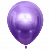 Шар (5''/13 см) Фиолетовый (510), хром, 50 шт.