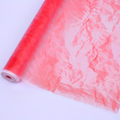 Упаковочная матовая пленка (0,6*7,5 м) Эколюкс, Красный, 1 шт.