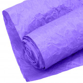 Упаковочная жатая бумага (0,7*5 м) Эколюкс, Ярко-фиолетовый, 1 шт.
