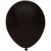 Шар (10''/25 см) Черный (807), пастель, 100 шт.