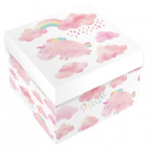 Набор коробок Мечты в облаках (радужный единорог), Розовый, 28*28*14 см, 10 шт.