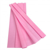 Упаковочная гофрированная бумага (0,5*2,5 м) Светло-розовый, 1 шт.