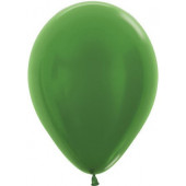 Шар (12''/30 см) Зеленый (530), металлик, 50 шт.