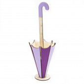 Декоративный ящик Зонтик, Светло-фиолетовый, 41*12 см, 1 шт.